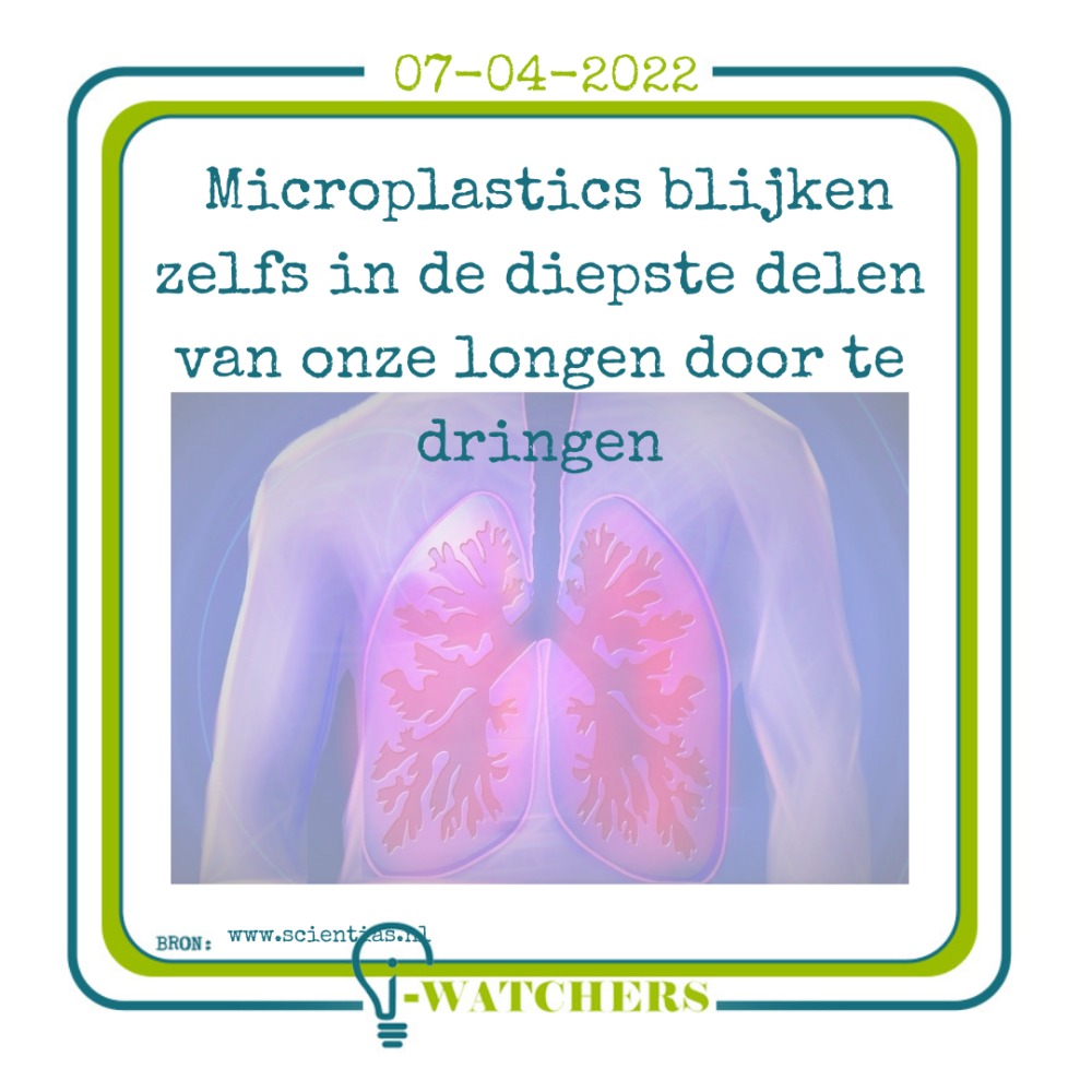 Microplastics in onze longen?!